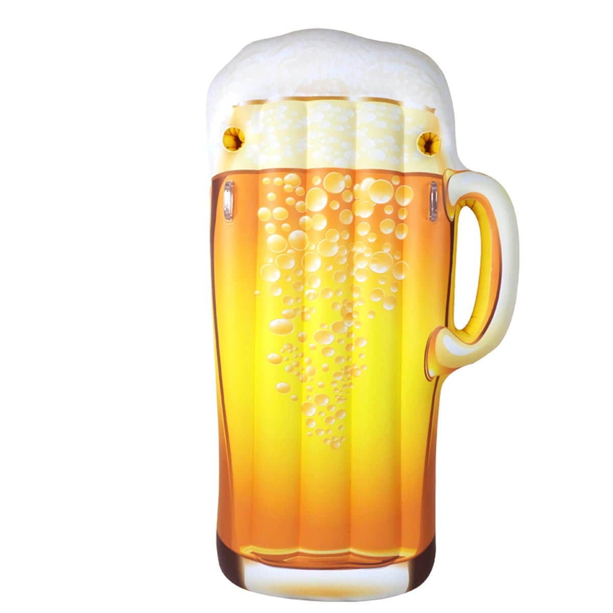 Jet Creations FUN-BEER1 (-) Inflatable Beer Mug Pool Float, Multi