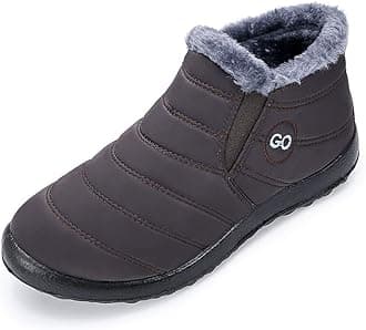 DUOYANGJIASHAWomens Snow Boots Winter Shoes Warm Fur Lined Ankle Booties Waterproof Comfortable Boots for Women