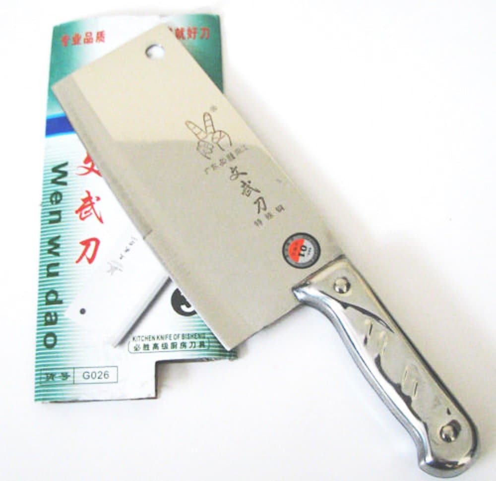 6.6" Bone Meat Cleaver Chef Knife Sharp Durable New