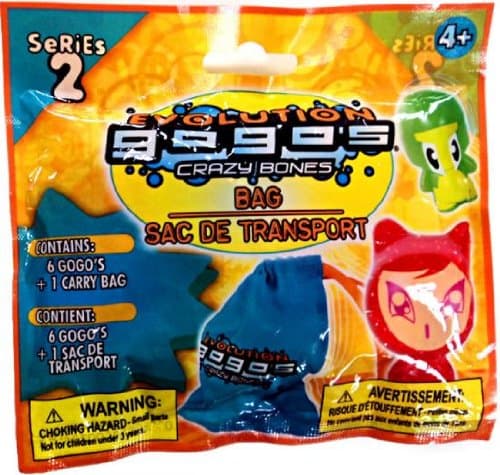 Crazy Bones Gogos Series 2 Evolution BAG 6 Crazy Bones 1 Carry Bag