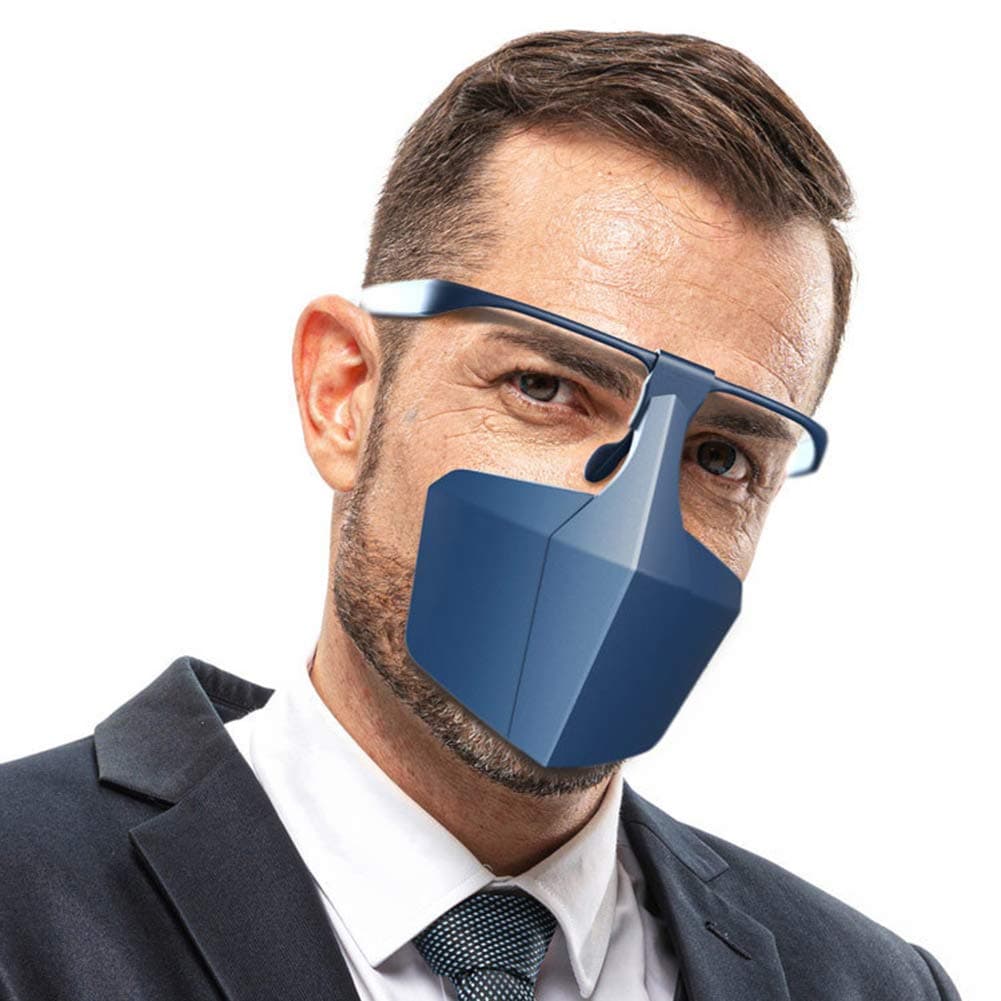 2 Pack Face Shield Personal Protective Face Splash Shield Face Protective Mask