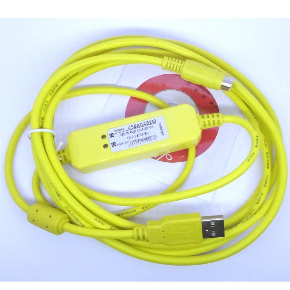 FOR USB-DVP,USB-ACAB230 Programming Cable for Delta DVP series PLC,Support WIN7