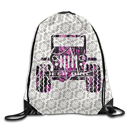 Nobee Jeep Liberty Drawstring Backpack Sack Bag