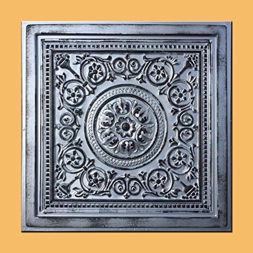 Majesty Rustic Silver (24x24 PVC) Ceiling Tile