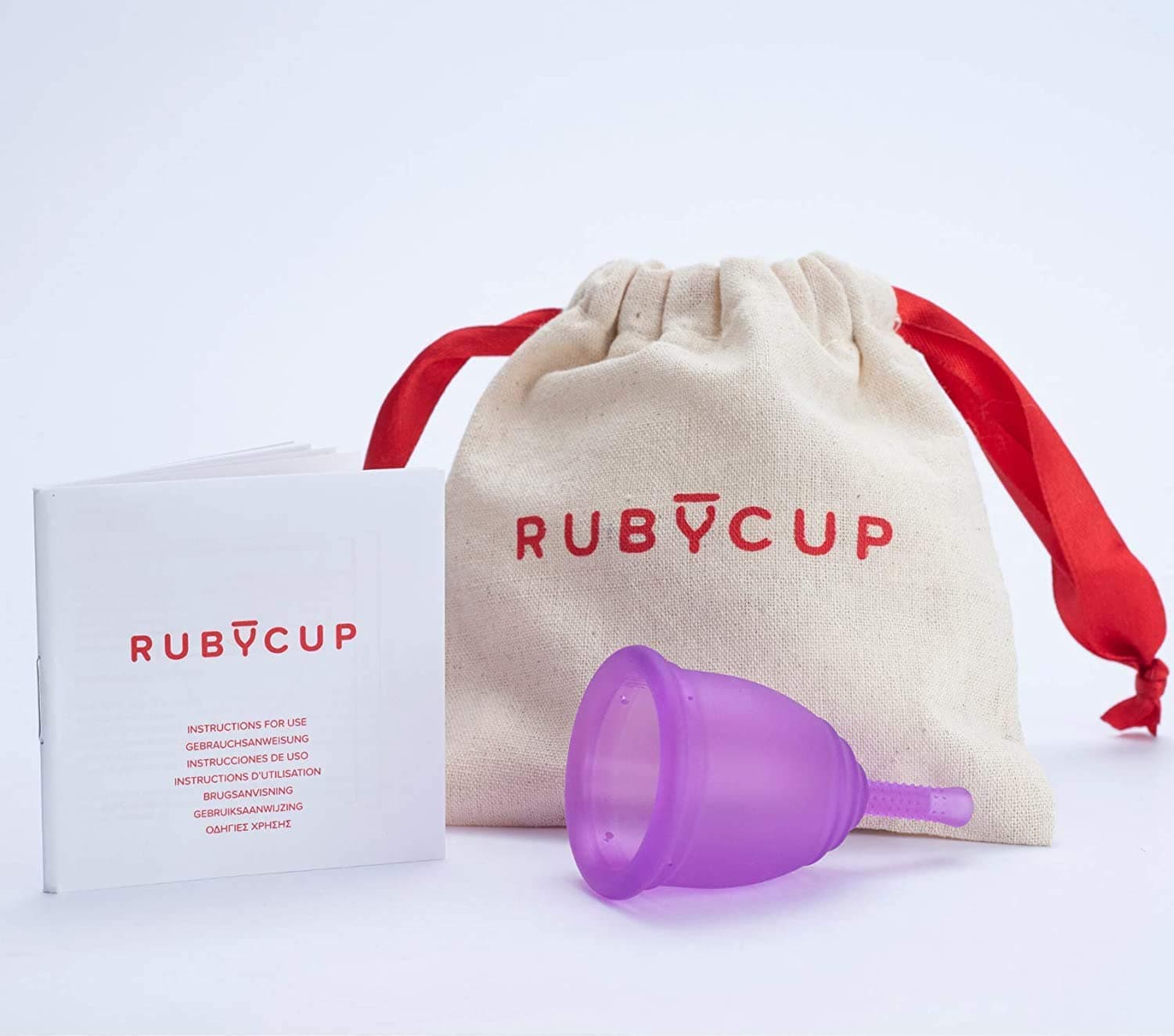 Ruby Life Menstrual Cup (Small, Purple)