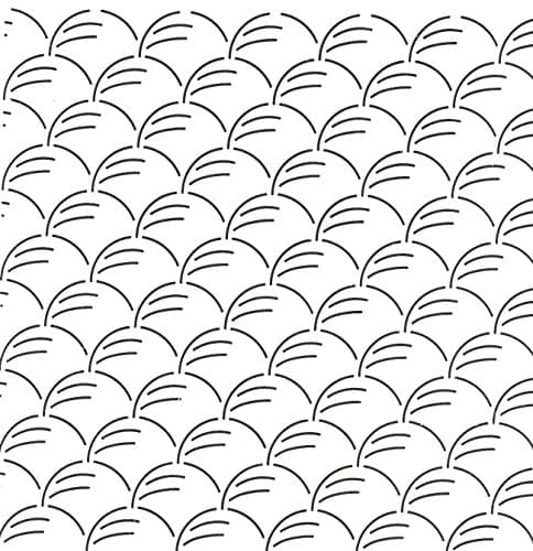 Quilting Creations Clouds Quilt Stencil