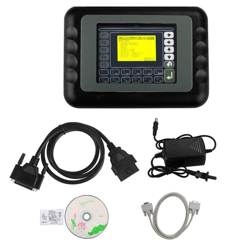 HTSHOP Key Programmer,Universal Reader Programmer, V46.02 Latest Car Model, Car Key Programming Matcher