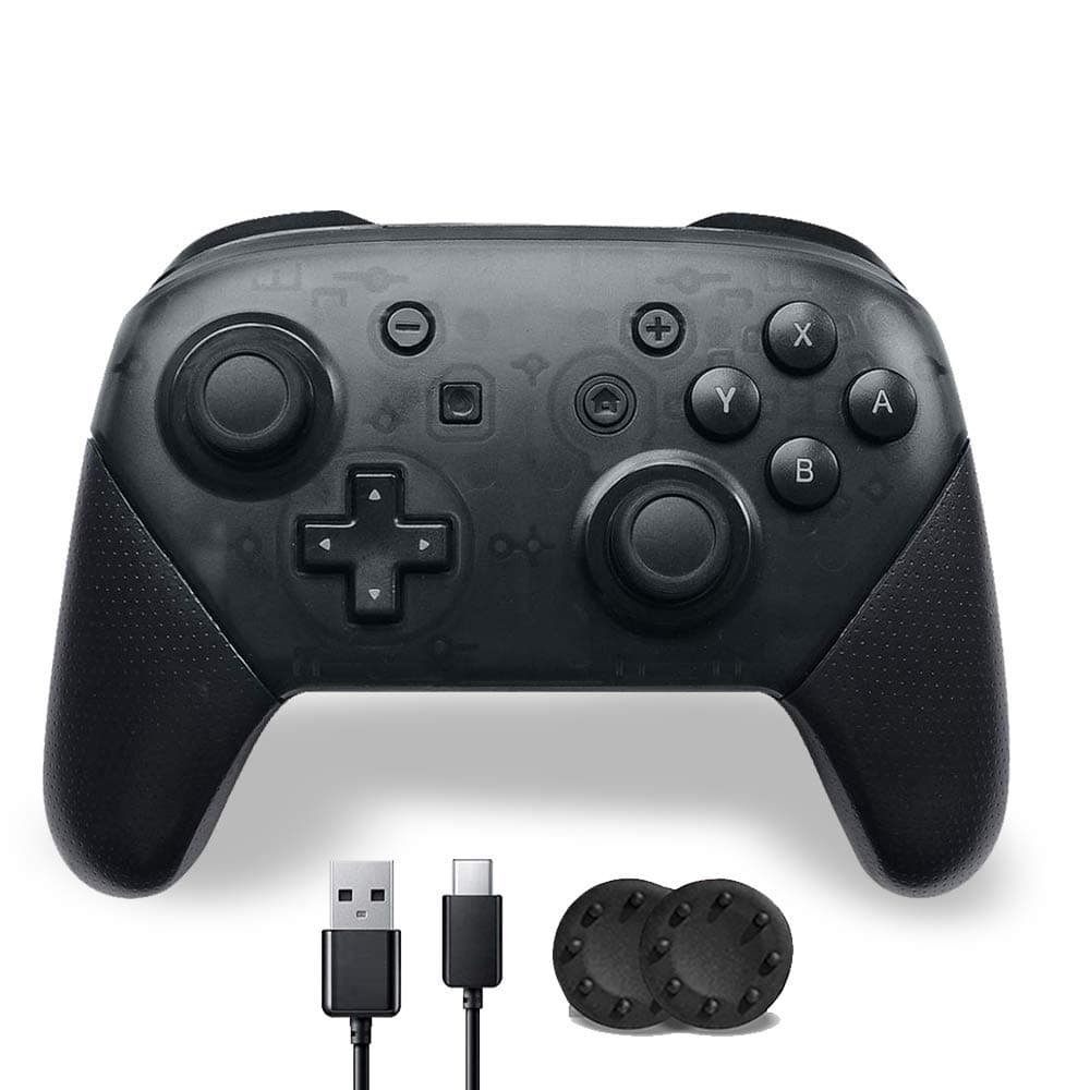 Switch Pro Controller, Wireless Switch Controller Remote Gamepad Joystick for Nintendo Switch, Supports Gyro Axis, Turbo And Dual Vibration (Switch Pro Controller)