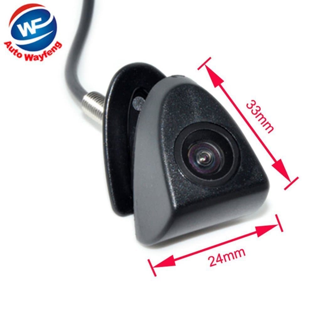 Auto Wayfeng® 2016 CCD Car Front View Logo Embeded Camera For Toyota Prado Highlander Land Cruis Camry Corolla Yaris VIZI REIZ Verso Front Camera