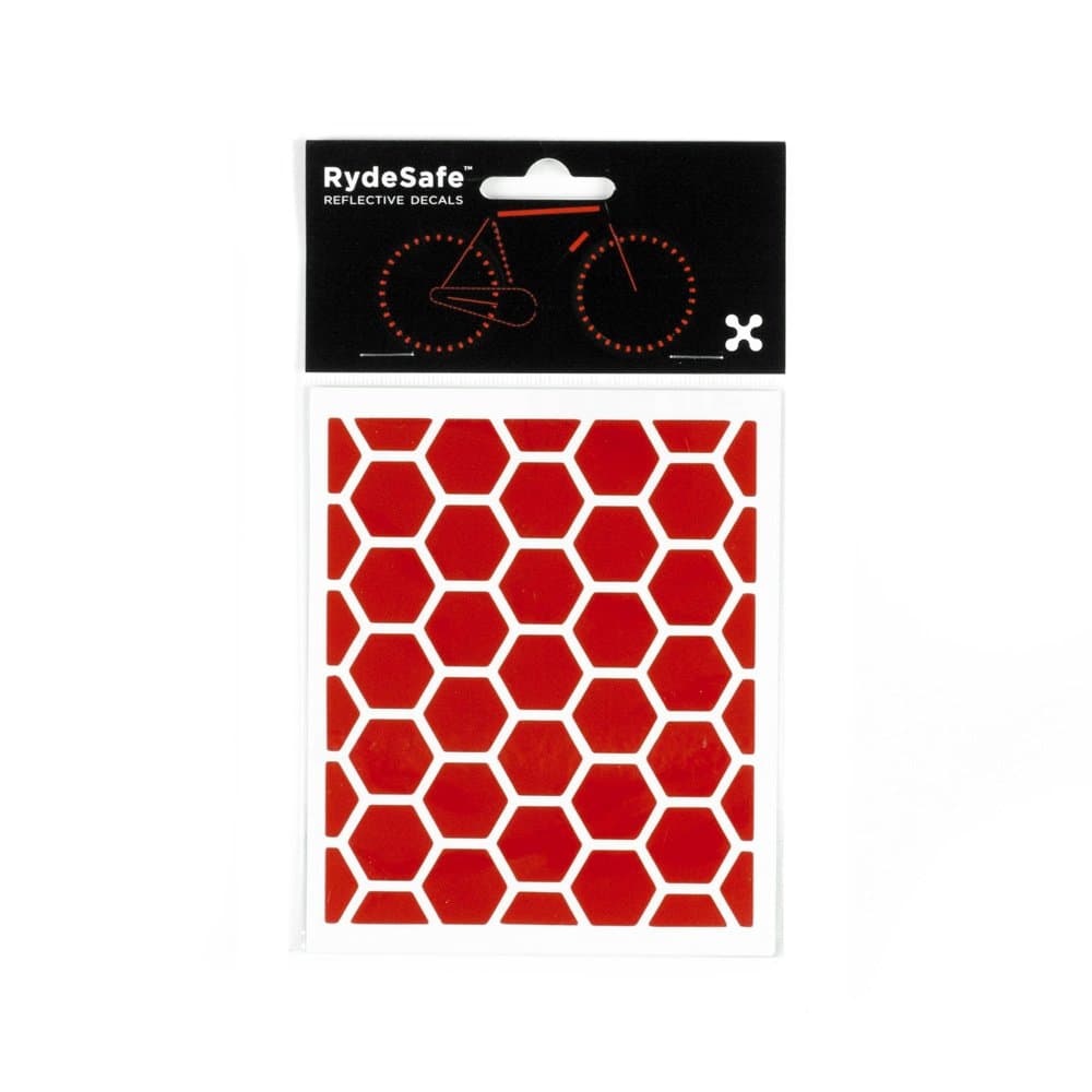 RydeSafe Reflective Decals - Hexagon Kit - Small