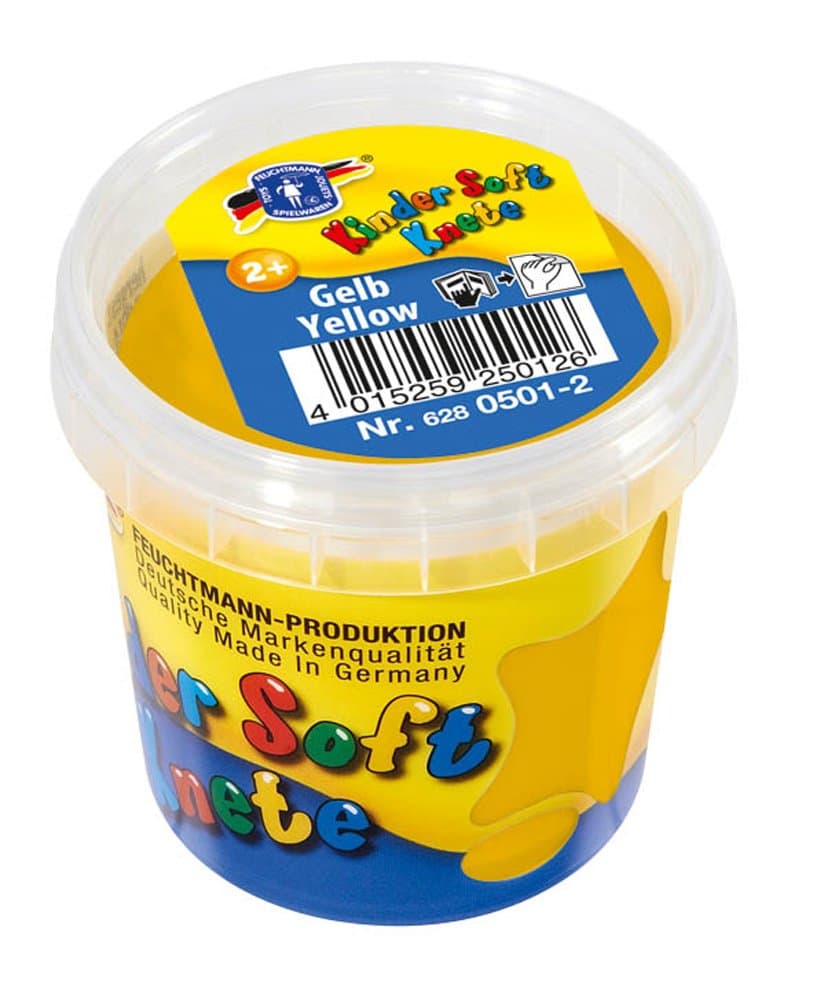 Feuchtmann Kinder Soft Basic Air-Dry Modelling Clay (Yellow)