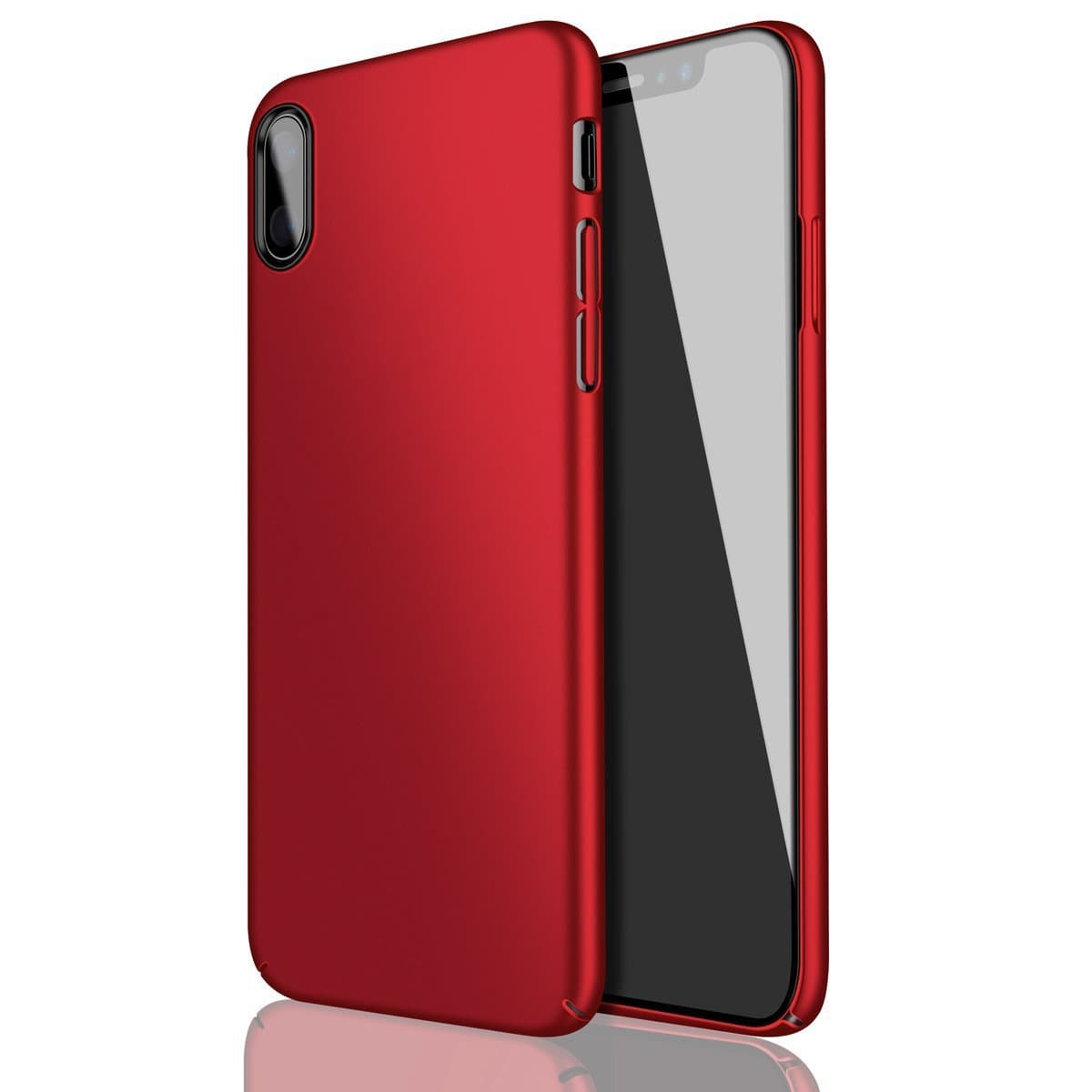 EZZYMOB iPhone 7 case, iPhone 8 case and iPhone 7 plus case, iPhone 8 plus case or iPhone X case, iPhone XS, iPhone XS Max case, iPhone XR case cover, [Ultra Thin] [Slim Fit] Matte Finish Case.