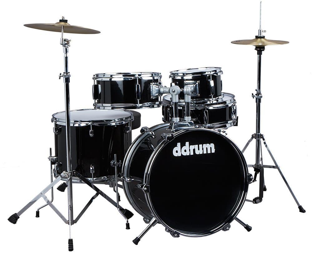 5-Piece Junior Drum Set - Black