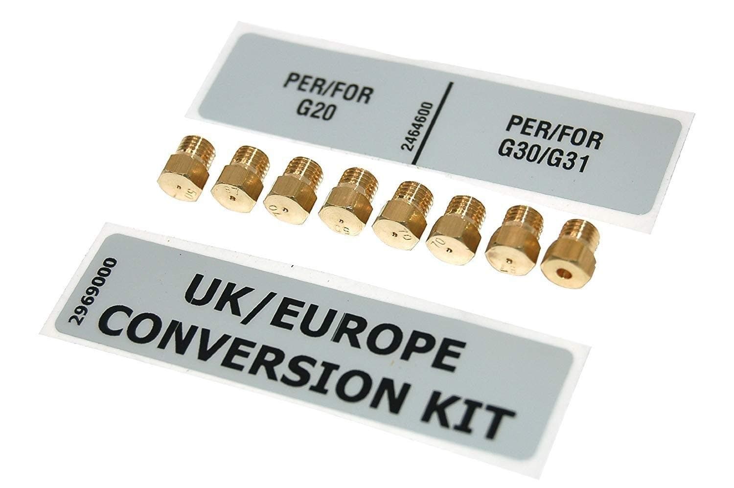 LPG Conversion Kit Compatible for Bosch Neff Siemens Universal Pack For Gas Hob (9 Jets Included)