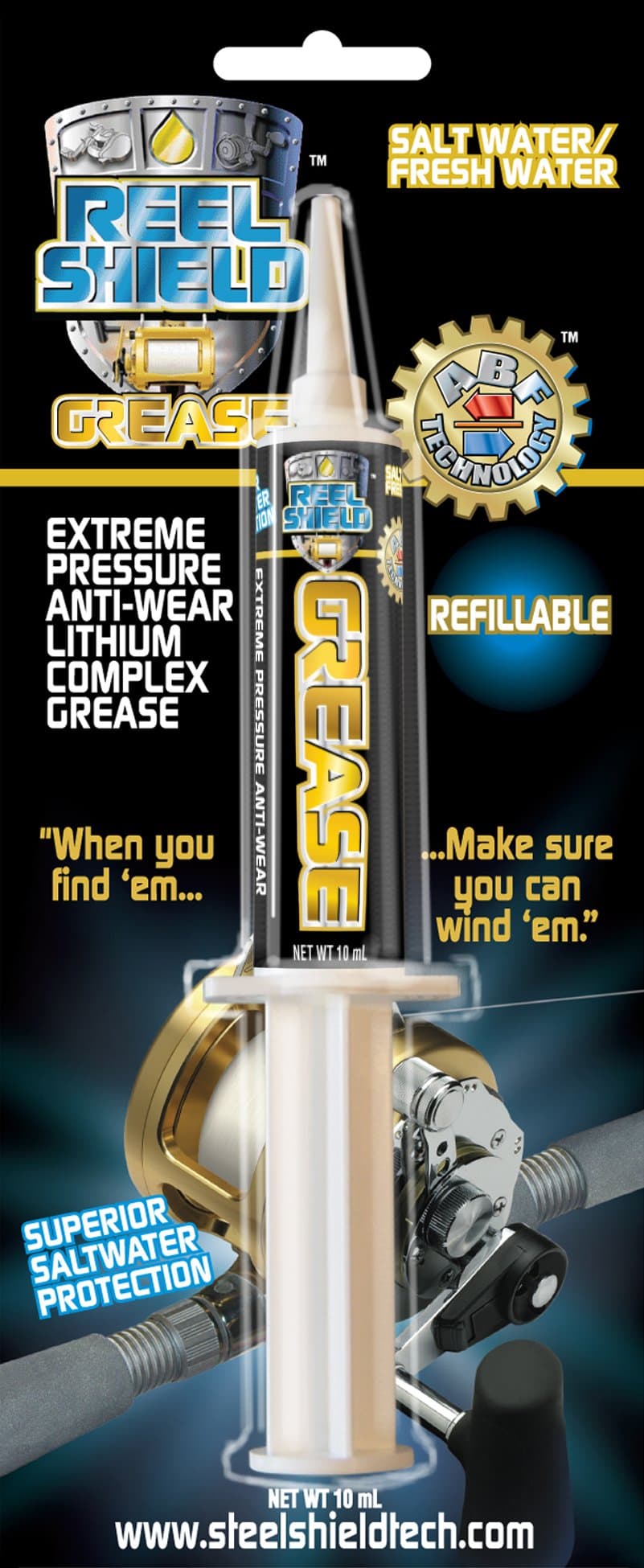 Reel Shield - 10ml Jar Clamshell