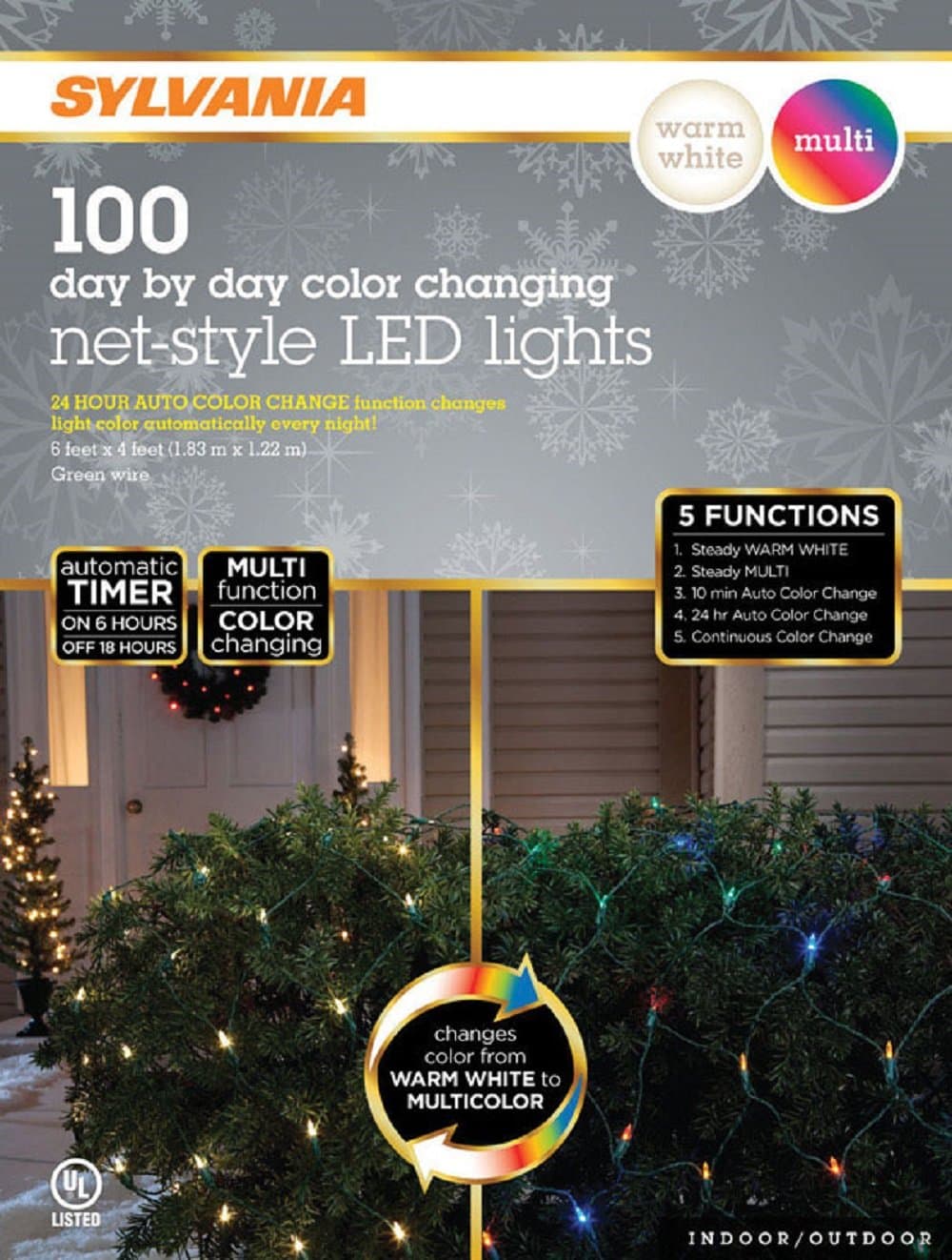 Net Led Lights Clr Chng