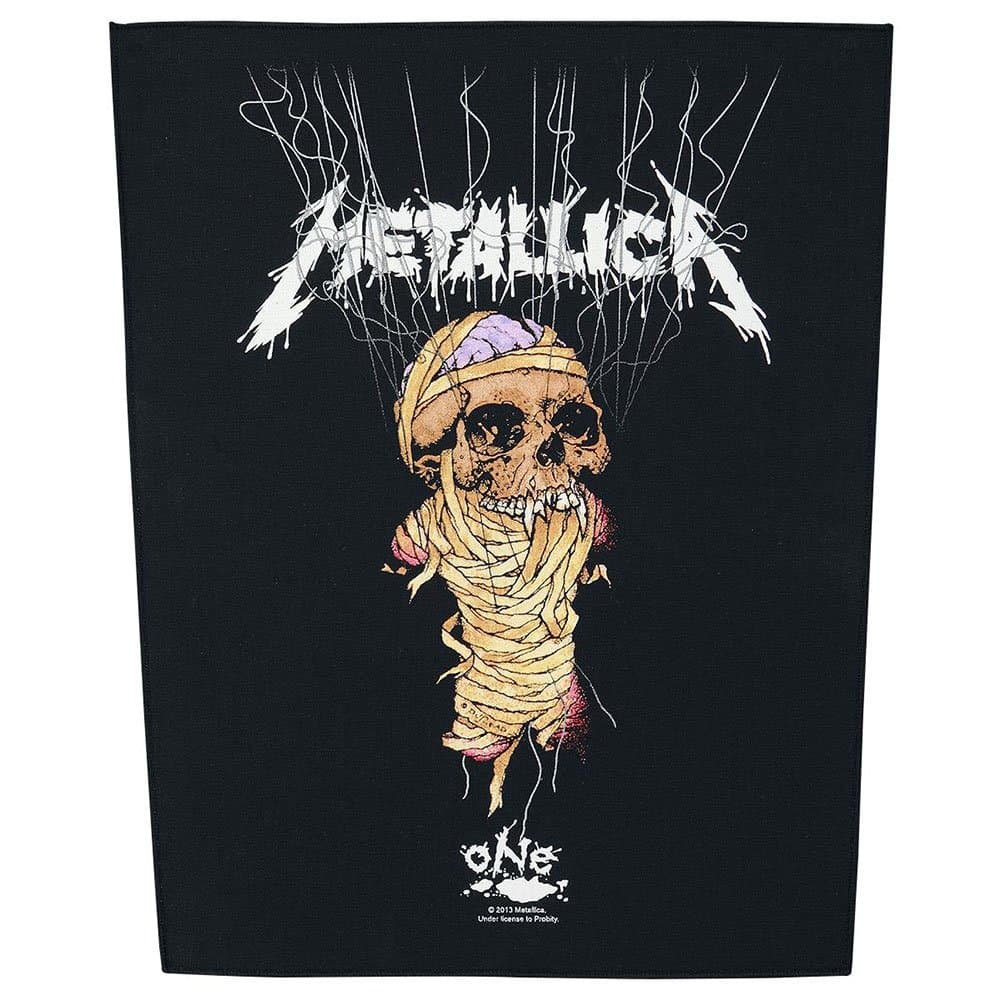 METALLICA ONE 35X25CM BACKPATCH