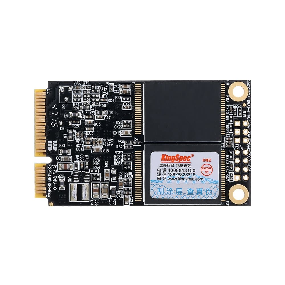 KingSpec 256GB mSATA Internal Solid State Drive for industrial computers,Gaming,mSATA interface