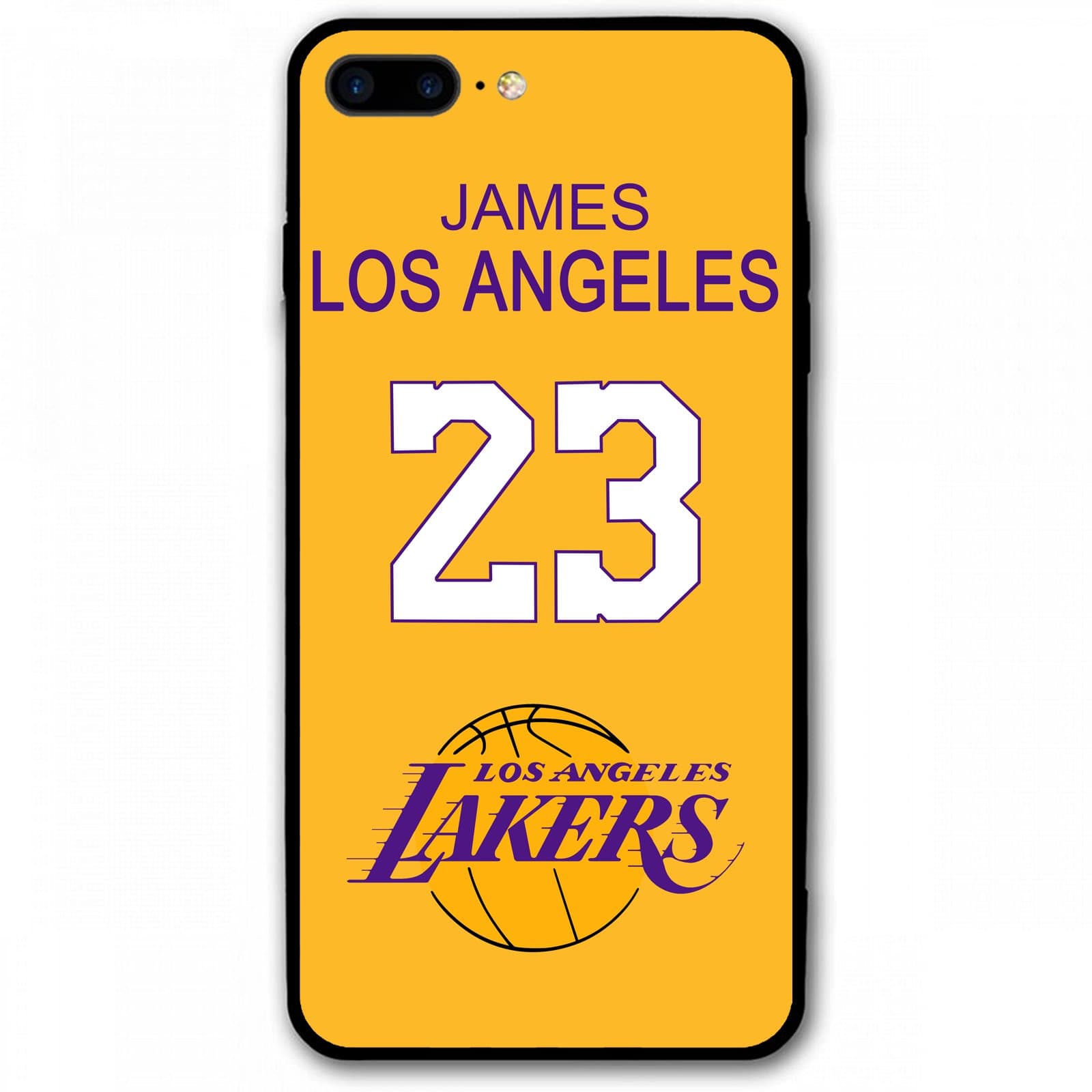 iPhone 7 Plus Case iPhone 8 Plus Case,Labron Anti-Scratch Slim Cover Case Fashion Custom