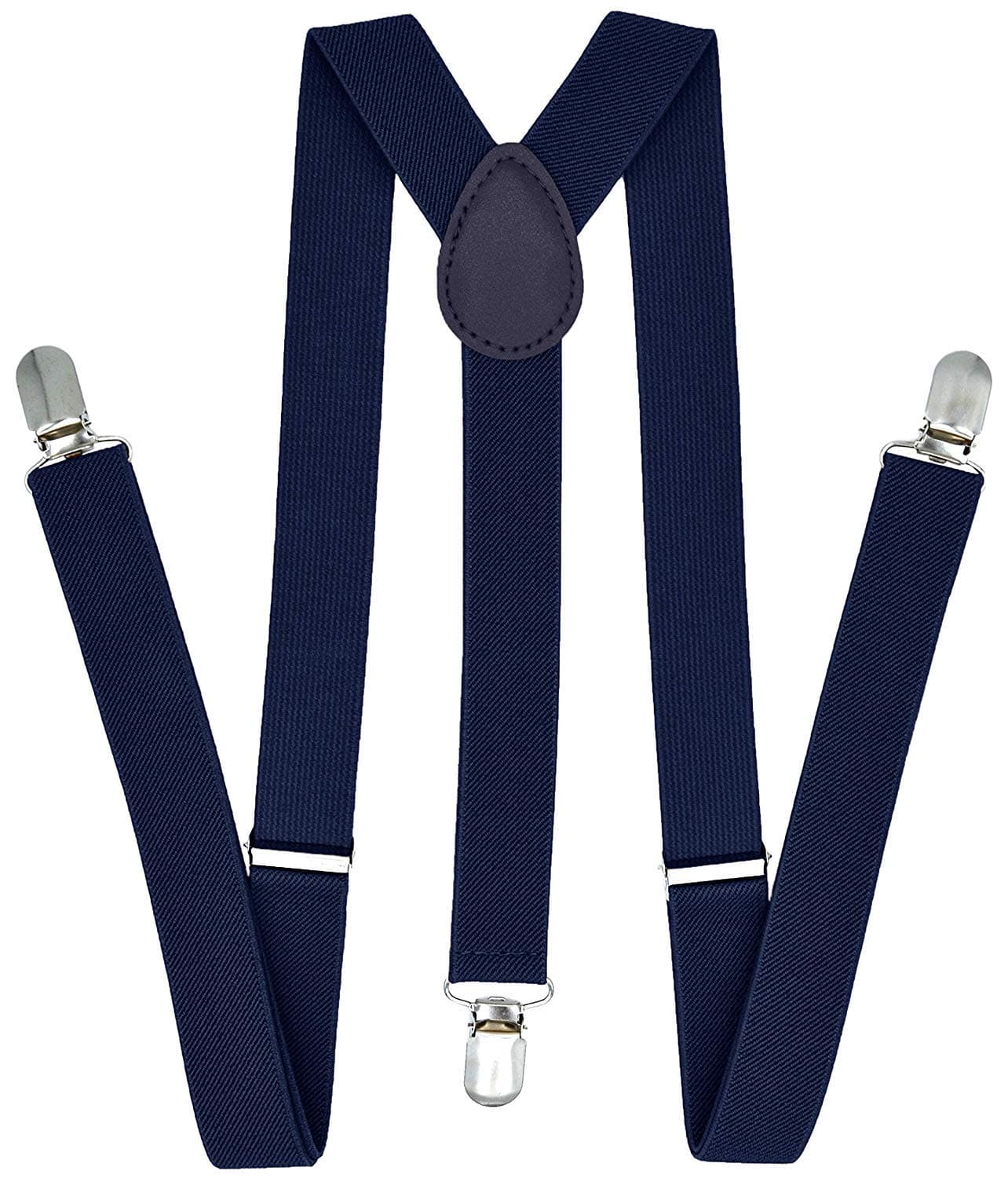 Solid Color Suspenders Y-Back | Adjustable and Elastic |