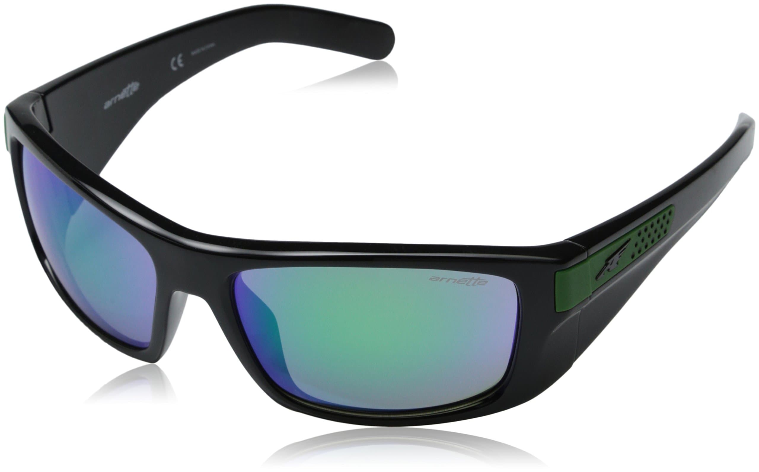 ARNETTE Men's An4197 Two Bit Rectangular Sunglasses