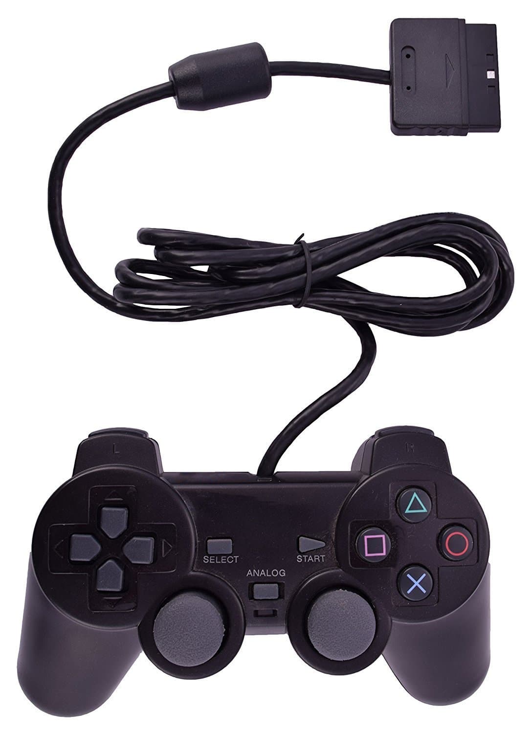 PS2 WIRED JOYSTICK(BLACK)