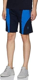 Jockey9411 Men's Super Combed Cotton Rich Straight Fit Solid Shorts with Side Pockets