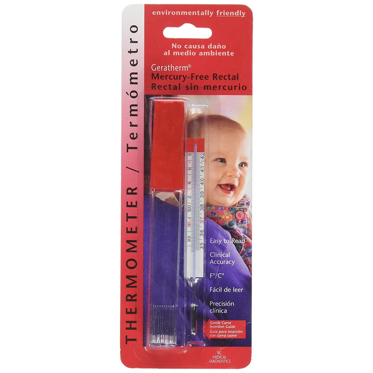 THERMOMETER RECTAL MERCURY FR 1
