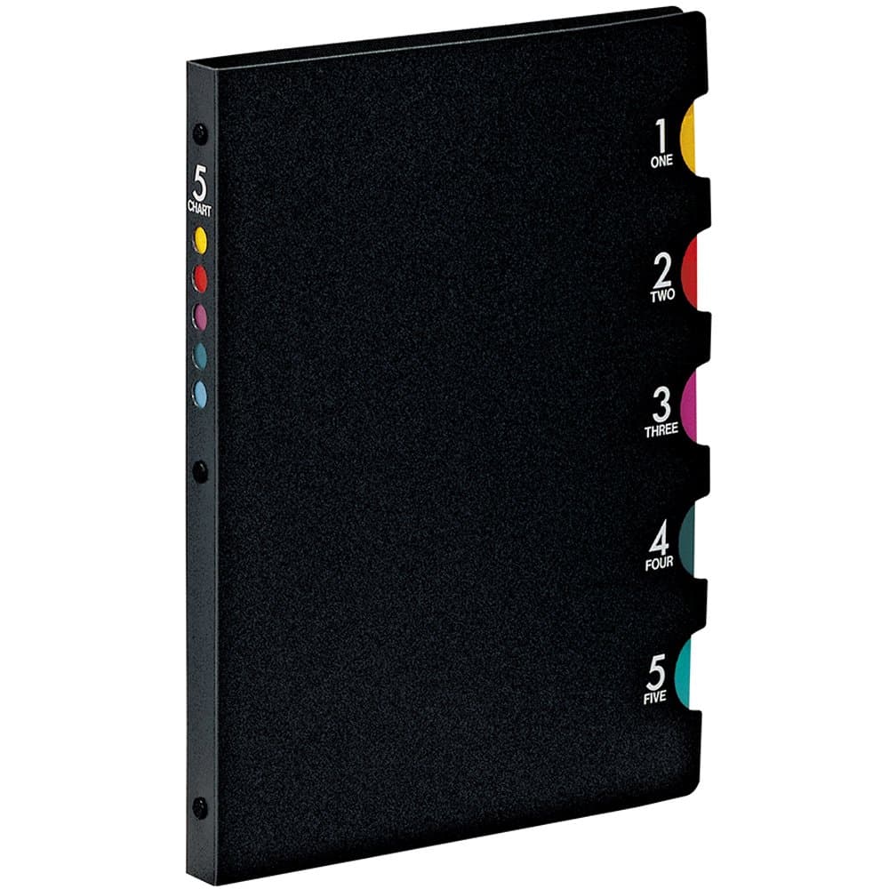 FIVE CHART Light B5 Ring Binder, F905
