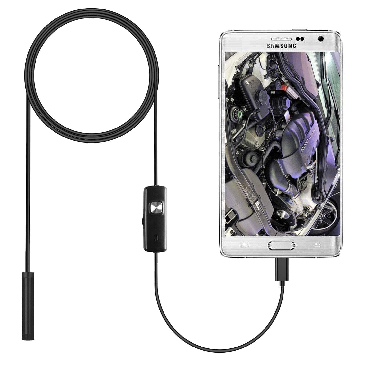 Endoscope Inspection Camera Wireless Borescope (Black)