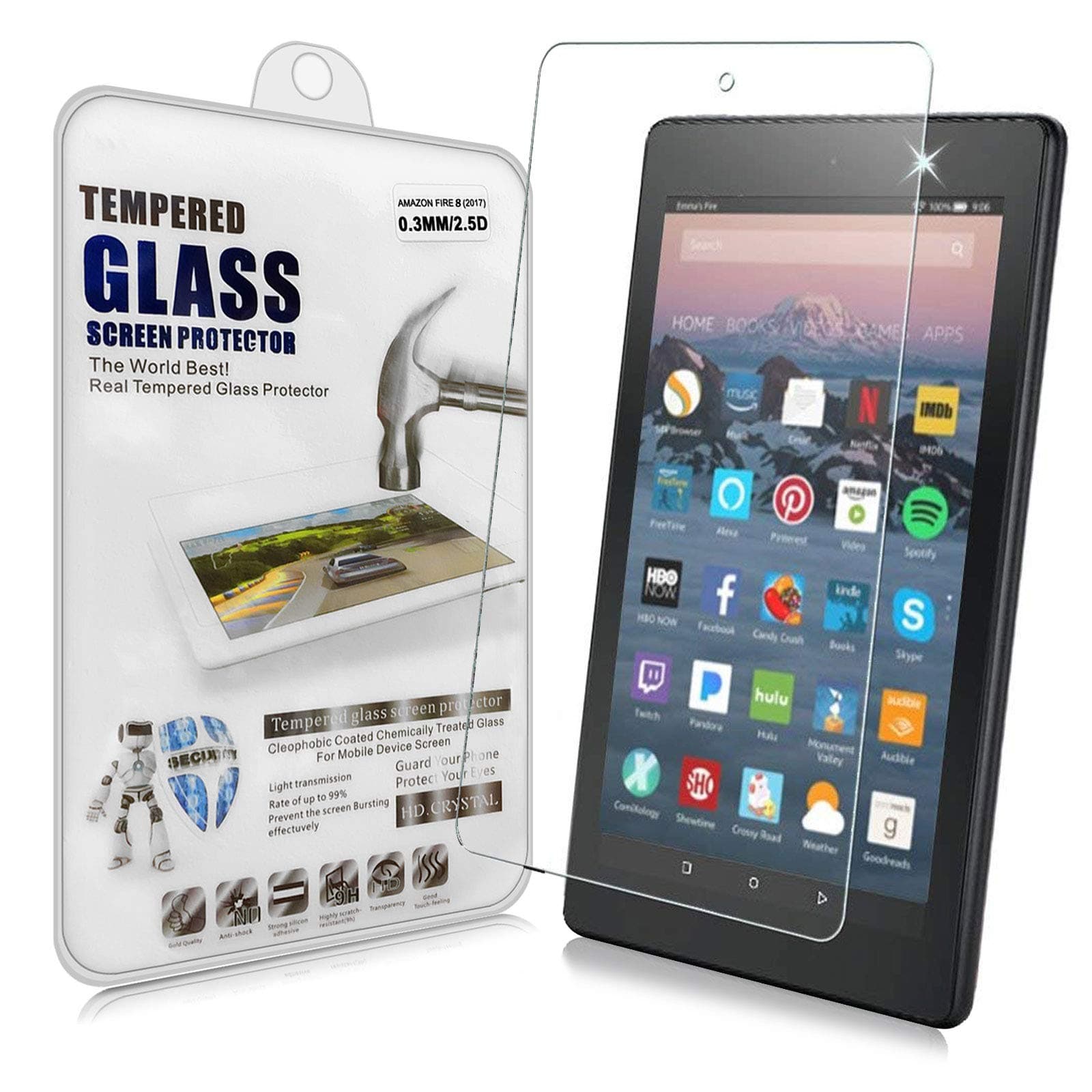 Aclouddate Screen Protector Tempered Glass Screen Protector