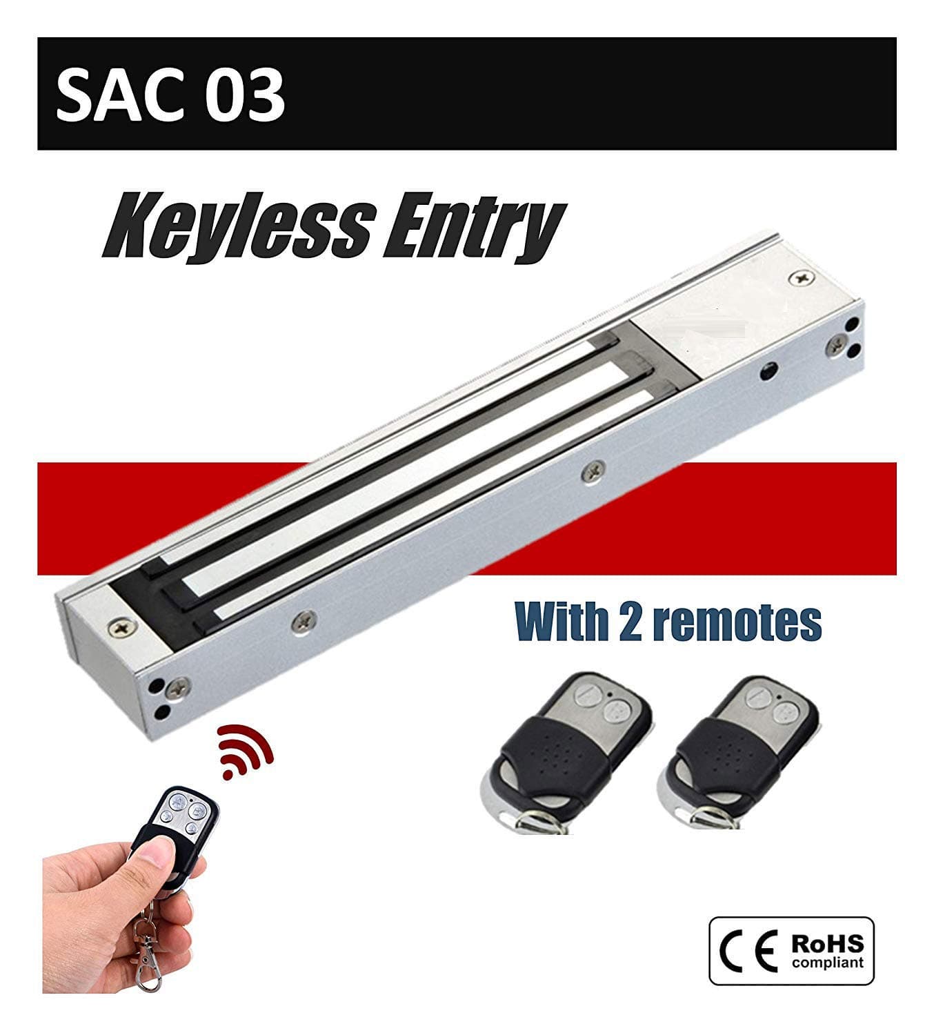 NAVKAR SYSTEMS EM Door Lock with Remote Control Access