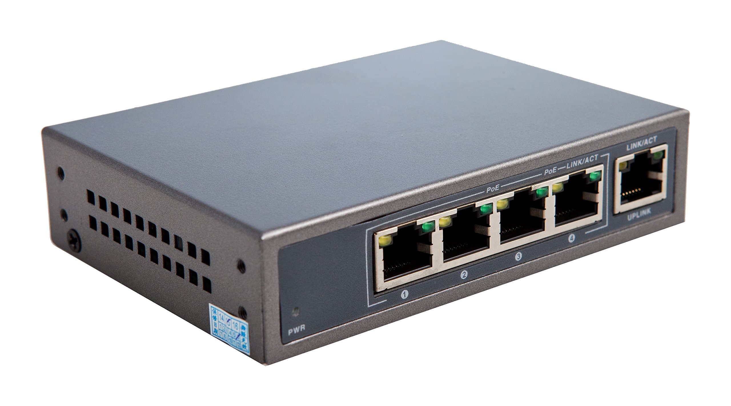VidaPower 4 Port PoE Switch