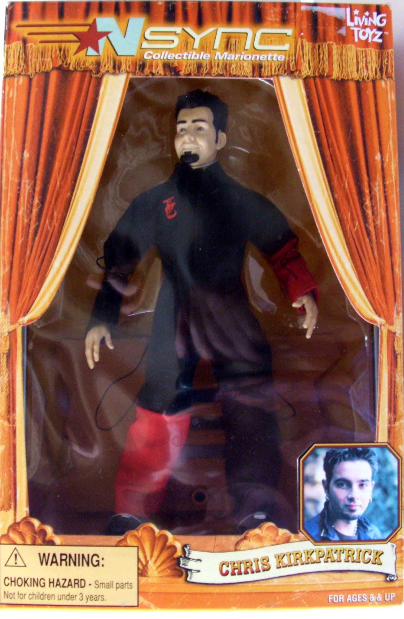N-sync 10" Marionette - Chris Kirkpatrick