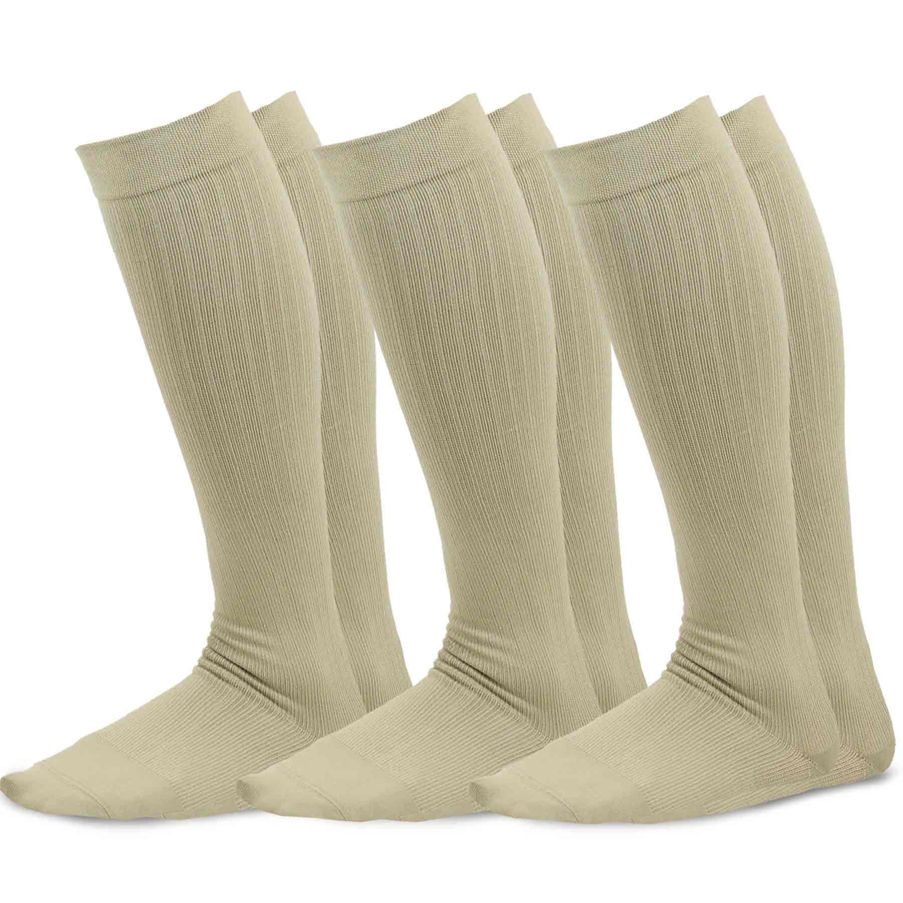 TeeHee Athletic Sports Functional Compression Multi Pair Assorted Scoks
