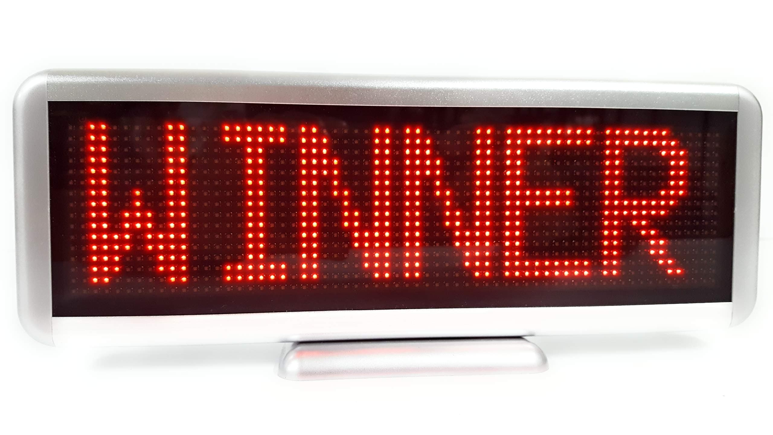 Programmable CS Series Dot Matrix LED Mini Advertisement Display (16x64 Pixels, 3.0 Pitch) Red