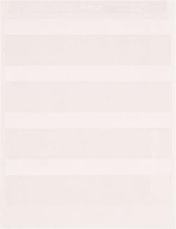 Panduit S100X225YAJ Laser Self-Laminated Label, Polyeseter, Clear/White (1,000-Pack)