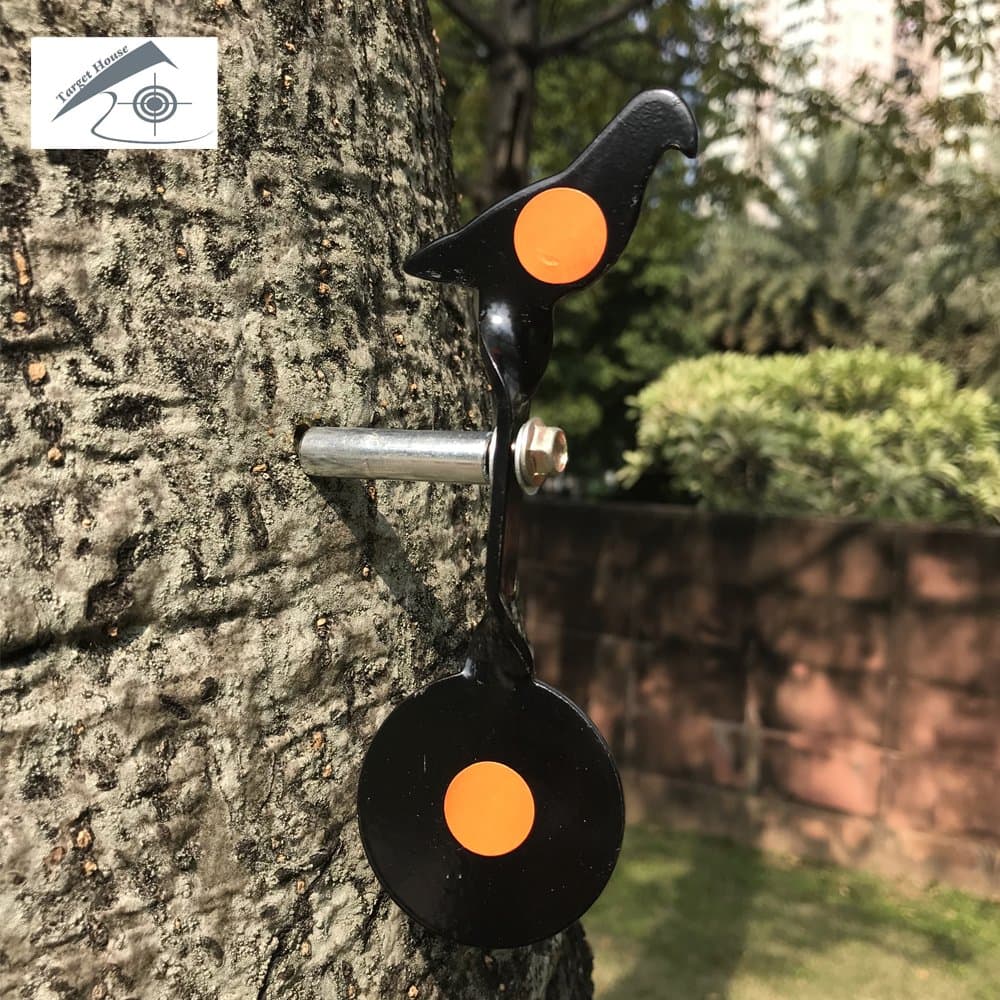 Embedded Spinner Target Plinking Target Shooting Target 3mm
