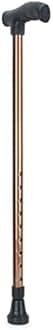 RCSP Walking Stick with Adjustable Hight Level for Old People, Strong Heavyduty Walking Cane with Non Slip Rubber Tip Base Comfortable Hand Grip | Portable Balancing Cane for Men Women (Copper)