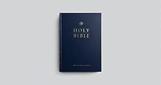 ESV Pew and Worship Bible, Large Print: English Standard Version, Blue, Pew and Worship Bible