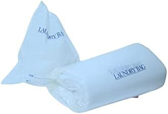 Hotel Accessories Guest House Kit Non Woven Disposable Laundry Bag 22"x16" with Draw string Pack - (200)