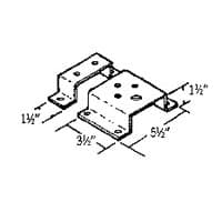 Hadley Horns H00940 Rectangular Air Horn Mounting Bracket