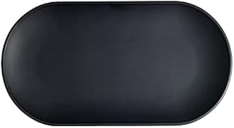 Avanti Linens - Vanity Tray, Countertop Décor, Decorative Home Accessories (Memphis Black Collection)