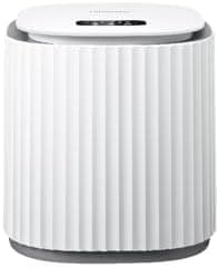 Porodo LifeStyle Mini Washing Machine, 10L Water Capacity, 1.5Kg Max Load, 18W Low Power Consumption, 4 Wash Programs, Compact Drain-Free Design for Small Spaces, Portable Laundry Solution - White