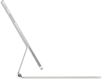 Apple Magic Keyboard: iPad Keyboard and case for iPad Pro 12.9 inch (3rd, 4th, 5th and 6th gen) and iPad Air (M2), Great Typing Experience, Built-in trackpad, US English - White