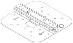 Nippon Hewlett Packard R3J19A AP-MNT-E Campus AP mount bracket (Qty 1) type E: wall-box