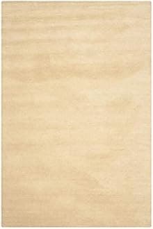 ZARACARPETS Solid Plain Exported Quality Hand Made Carpets and Rug Size 8 Feet by 10 Feet (8x10 feet) Gold