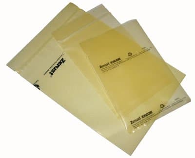Zerust 6" x 8" Rust Prevention Multipurpose Poly Bag with Plain Closure with Corrosion Prevention and Protection - Pack of 6 - Made in the USA
