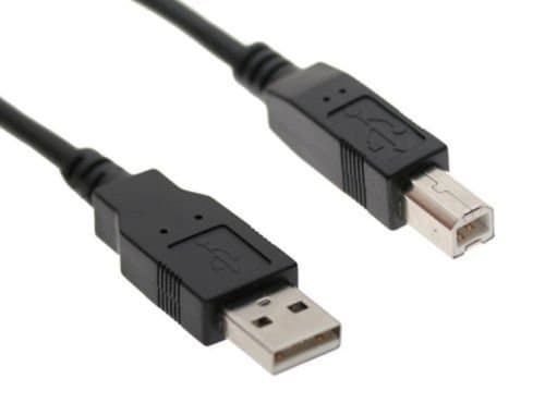 YUSTDA USB 2.0 Cable, PC/Mac Compatible, 100%, High Speed Data Sync Cord, Compatible with Elo TouchSystems Touchscreen LCD Monitor ET1537L, ET1590L, ET1525L