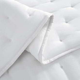 White Cloud California Cal King Size Quilt Bedding Sets with Pillow Shams, Oversized Puffy Cozy Lightweight Bedspread Coverlet, Soft Cute Bed Cover for All Season - 3 Pieces